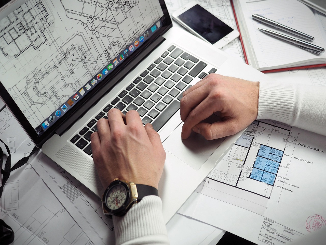 Blueprints, entrepreneur, hands — Hong Kong Approval at Your Fingertips: Buy Ins Likes for Content Success!